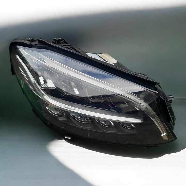 Frontscheinwerfer Mercedes-Benz W205 A2059066006KZ Rechts Scheinwerfer Headlight SCH8951362153vb