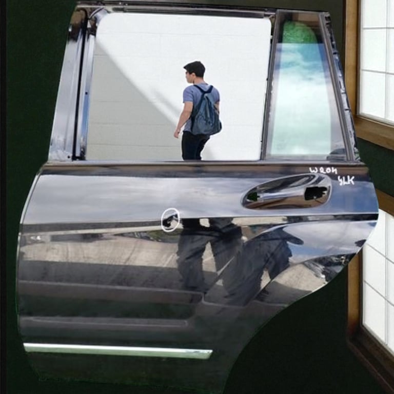 Tür Mercedes-Benz W204 A2047320910 Hinten Links Zum Streichen Door Porta Porte