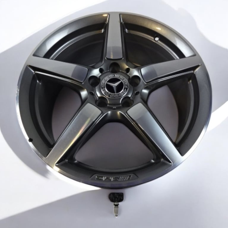 1x Alufelge 18 Zoll 8.0" 5x112 43ET A1724012802 Mercedes-Benz Slc R172 Slk FEL5957597139ye