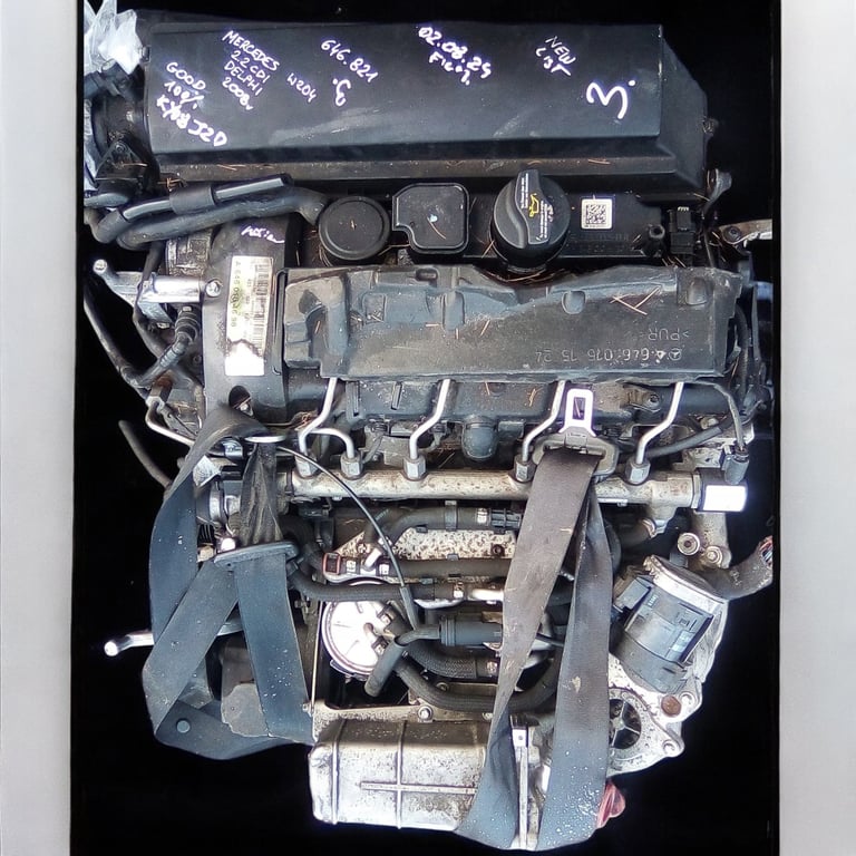 Motor Mercedes-Benz W204 646821 2.2 CDI 254TKm 2008 Diesel Engine Unkomplett
