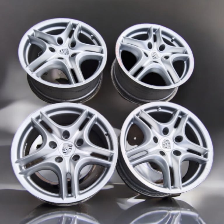 4x Alufelge 18 Zoll 8.0" 5x130 Porsche Cayenne Rim Wheel