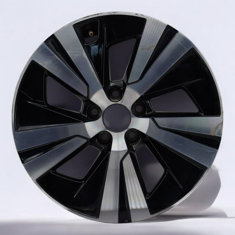 1x Alufelge 17 Zoll 7.0" 5x108 40 5ET Glanz Schwarz 32209235 Volvo Rim Wheel