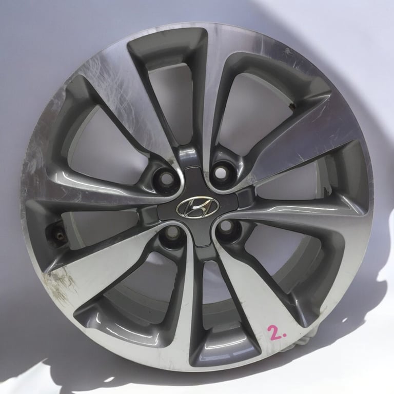 1x Alufelge 16 Zoll 6.0" 5x114.3 52910-C8100 52933-C1100 Hyundai I20 Ii