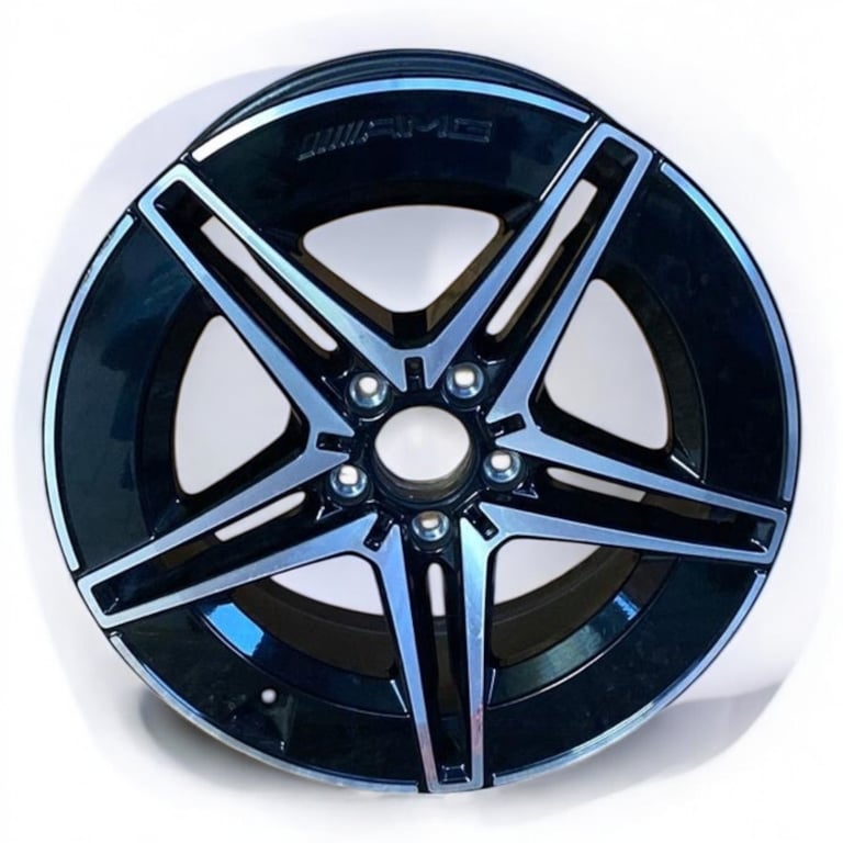 1x Alufelge 18 Zoll 9.0" 5x112 58ET Glanz Graphit A2064016600 Mercedes-Benz W206