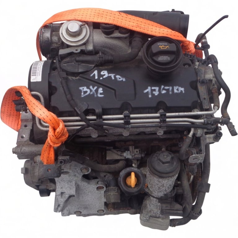 Motor Skoda VW BXE 1.9 TDI 105PS 77kW 176TKm Diesel Engine Komplett MOT9069007221et
