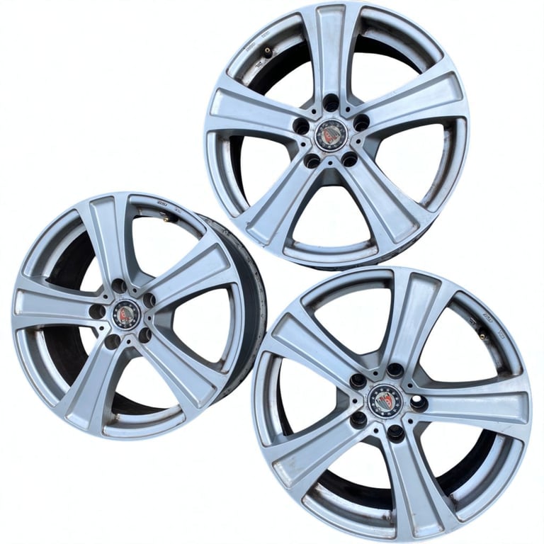 1x Alufelge 17 Zoll 7.5" 5x120 KBA47512 BMW 1 Rim Wheel FEL7908030927sk