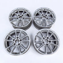 Laden Sie das Bild in den Galerie-Viewer, 4x Alufelge 16 Zoll 7.0" 5x120 20ET Glanz Silber 6761990 BMW E60 E61 Rim Wheel FEL1521637459yo