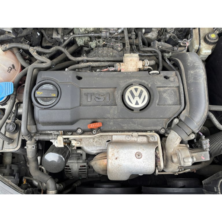 Motor VW Golf VI CAX 1.4 TSI 122PS 90kW Benzin Engine Komplett