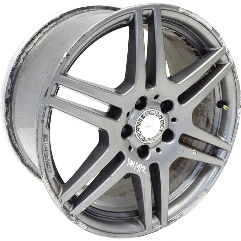 1x Alufelge 18 Zoll 9.0" 5x112 A2124012402 Mercedes-Benz W212 Rim Wheel