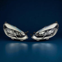 Laden Sie das Bild in den Galerie-Viewer, Frontscheinwerfer Ford Fiesta H1BB-13W029-AD H1BB-13W030-AD Vorderseite SCH2511293021wa