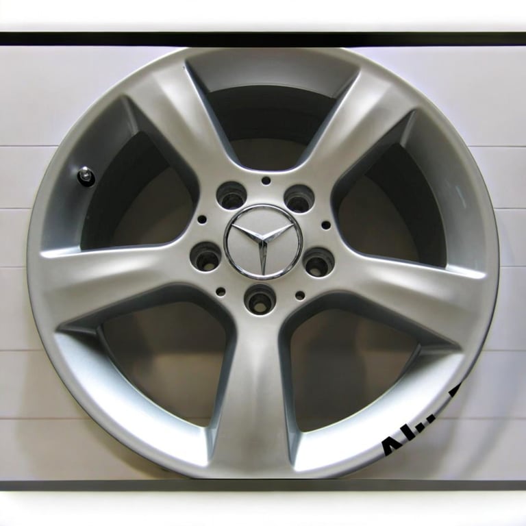 1x Alufelge 16 Zoll 8.0" 5x112 Mercedes-Benz Clk Rim Wheel