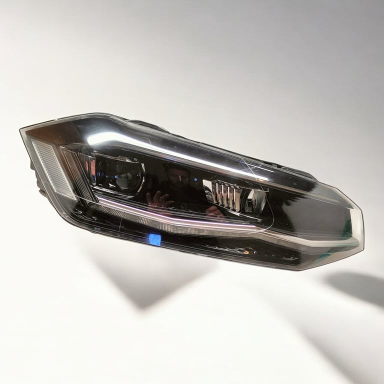 Frontscheinwerfer VW Polo 2G1941036F Full LED Rechts Scheinwerfer Headlight SCH1945619427ku