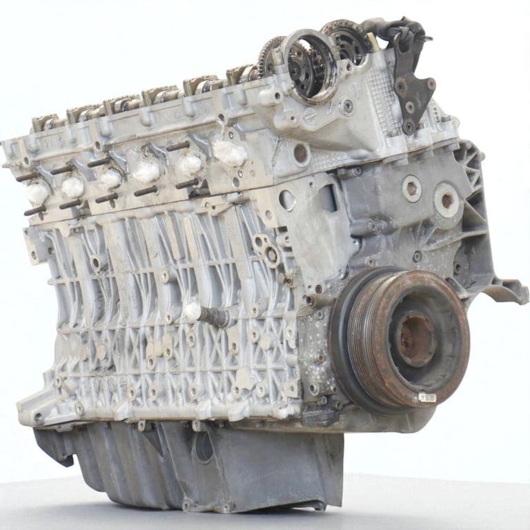 Motor BMW E70 M57D30 3.0 286PS 209TKm Diesel Engine Unkomplett