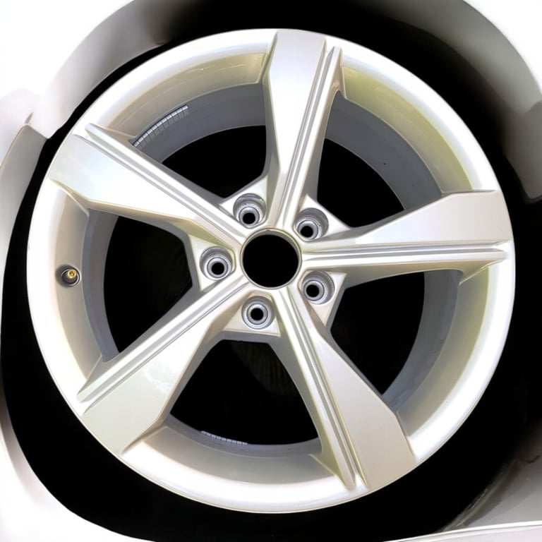 1x Alufelge 17 Zoll 7.5" 5x112 38ET Glanz Silber 8W0601025EH- Audi A4 B9 FEL8531361281ar
