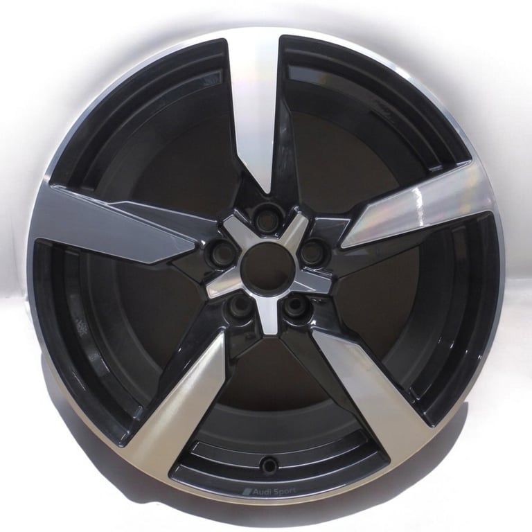 1x Alufelge 19 Zoll 9.0" 5x112 52ET Glanz Grau S80601025 Audi Tt Mg Rim Wheel FEL5508541163cv