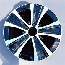 Load image into Gallery viewer, 1x Alufelge 17 Zoll 7.5&quot; 5x112 40ET Glanz Schwarz Mercedes-Benz W213 Rim Wheel