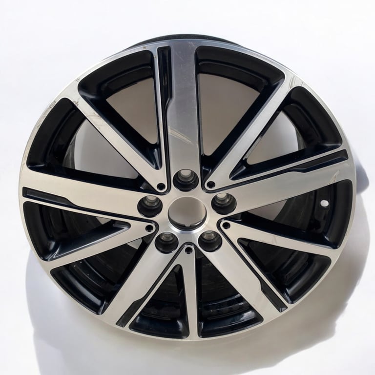 1x Alufelge 17 Zoll 7.0" 5x112 54ET Glanz Schwarz 6889638 Mini Rim Wheel