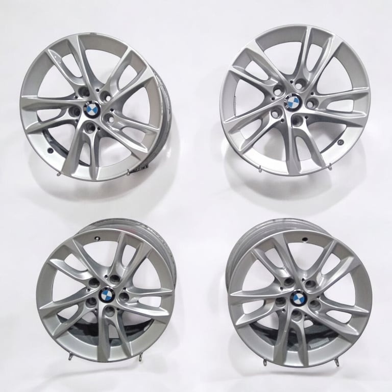 4x Alufelge 16 Zoll 7.0" 5x112 47ET Glanz Silber 6855083 BMW 2 F45 F46 Rim Wheel FEL4324786280kd