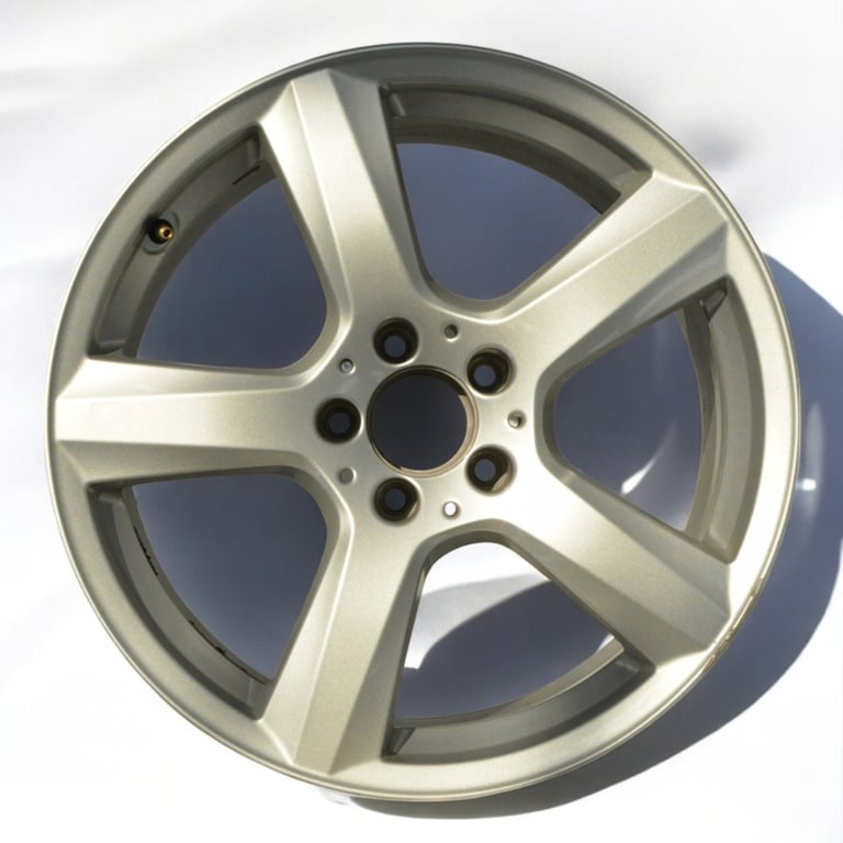 1x Alufelge 18 Zoll 9.5" 5x112 48ET Glanz Silber A2184010702, Mercedes-Benz FEL7217935427zt