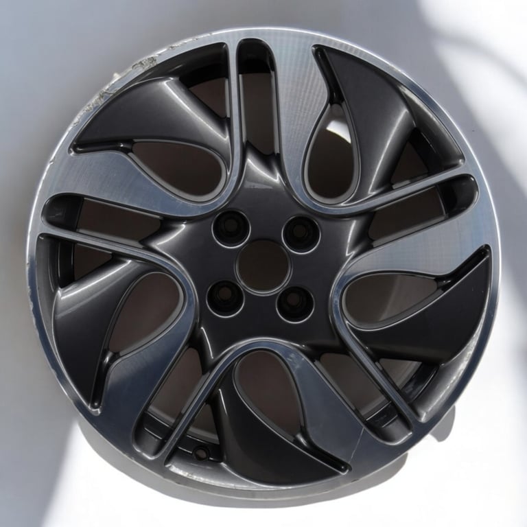 1x Alufelge 17 Zoll 7.0" 4x100 44ET Glanz Graphit 403000803- Mg Captur Clio 1