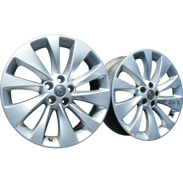 1x Alufelge 18 Zoll 7.0" 5x105 38ET Opel Astra J K Mokka X Rim Wheel