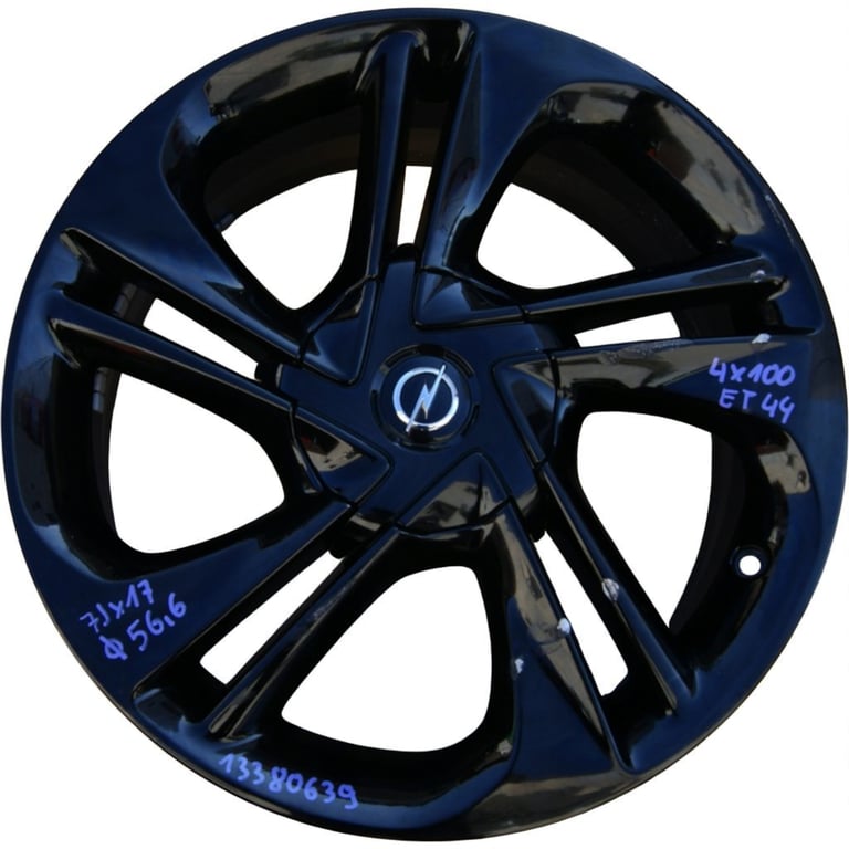 1x Alufelge 17 Zoll 7.0" 4x100 44ET 13380639 Opel X Rim Wheel FEL6723316808ae