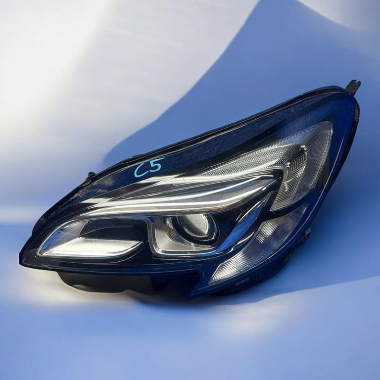 Frontscheinwerfer Opel Corsa E 13381347 Xenon Links Scheinwerfer Headlight