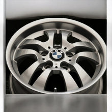 Load image into Gallery viewer, 1x Alufelge 16 Zoll 7.0&quot; 5x120 34ET Glanz Silber 6765762 BMW E46 E91 E90