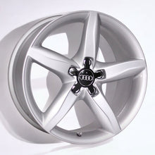 Laden Sie das Bild in den Galerie-Viewer, 4x Alufelge 18 Zoll 8.0&quot; 5x112 47ET Glanz Silber 8K0601025D Audi A6 A4 Rim Wheel