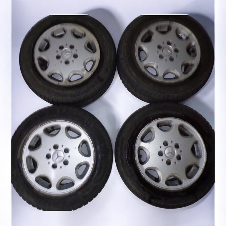 4x Alufelge 15 Zoll 7.0" 5x112 Mercedes-Benz Rim Wheel FEL6223643030ve