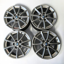 Load image into Gallery viewer, 4x Alufelge 16 Zoll 7.0" 5x115 52ET Glanz Silber 6855080 BMW F45 Rim Wheel FEL2900944161cn