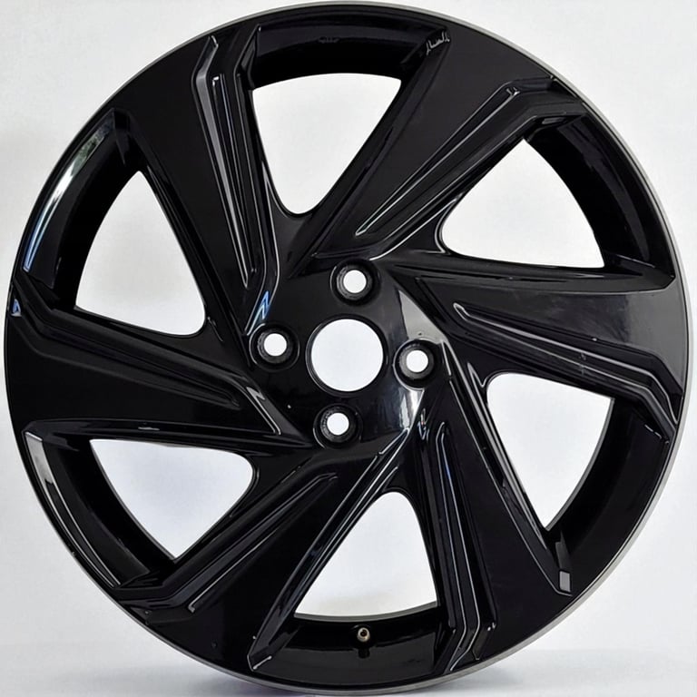 1x Alufelge 17 Zoll 5.0" 4x100 40ET PW457-0H015 Toyota Aygo Rim Wheel