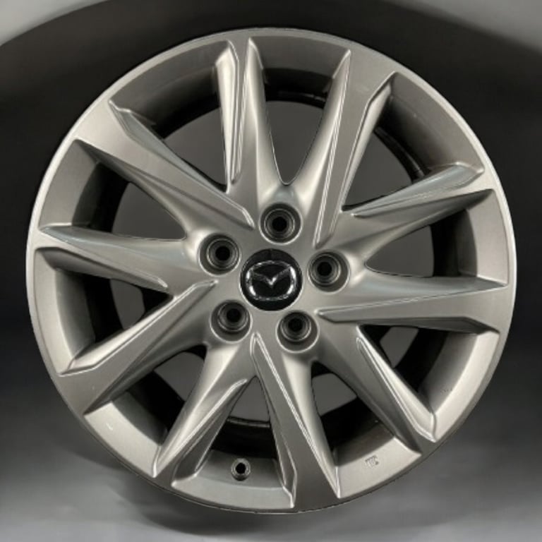 1x Alufelge 17 Zoll 7.0" 5x114.3 45ET Glanz Graphit KB8M-V3810 Mazda Cx-5 Mg