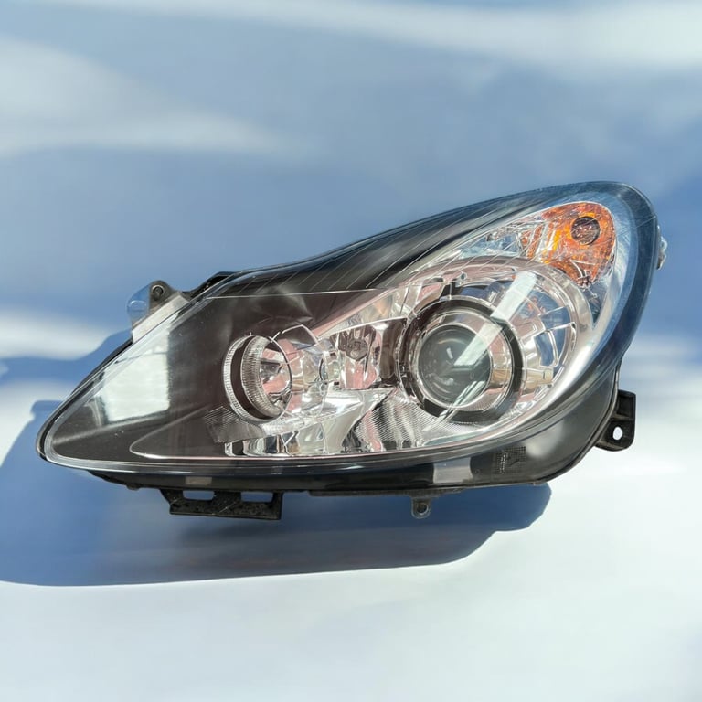 Frontscheinwerfer Opel Corsa D 13186385 Links Scheinwerfer Headlight