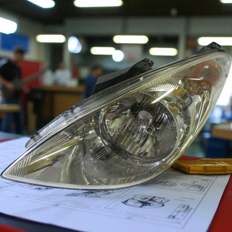Frontscheinwerfer Hyundai I20 08R-92101-1J0XX Links Scheinwerfer Headlight SCH8150016310ai