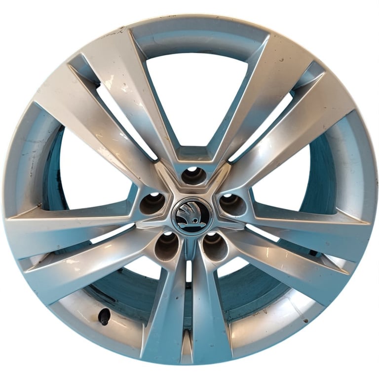 1x Alufelge 18 Zoll 7.0" 5x112 45ET 57A601025M Skoda Karoq Rim Wheel