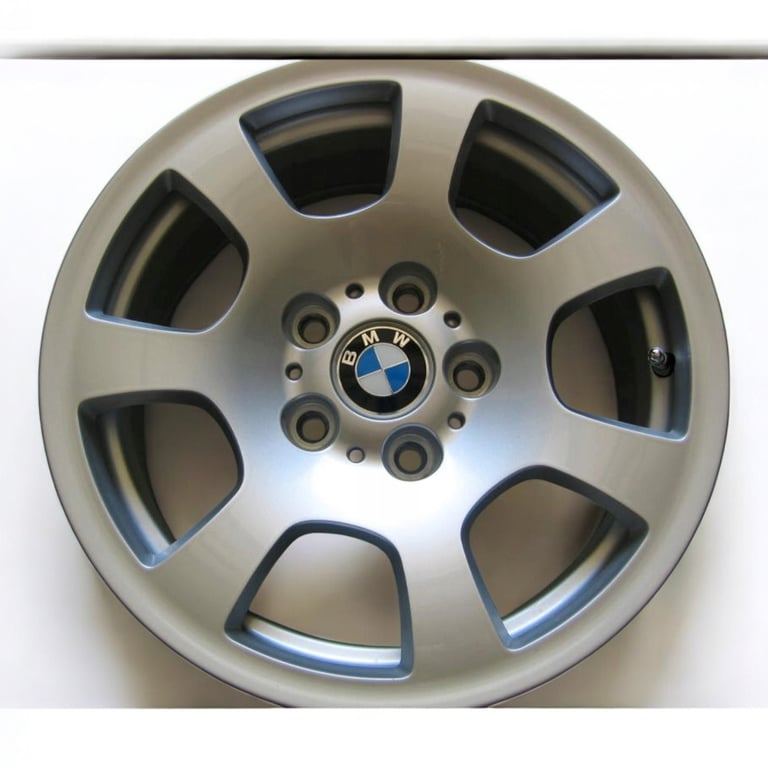 1x Alufelge 16 Zoll 7.0" 5x120 20ET Glanz Silber 6762000 BMW E60 E61 Rim Wheel