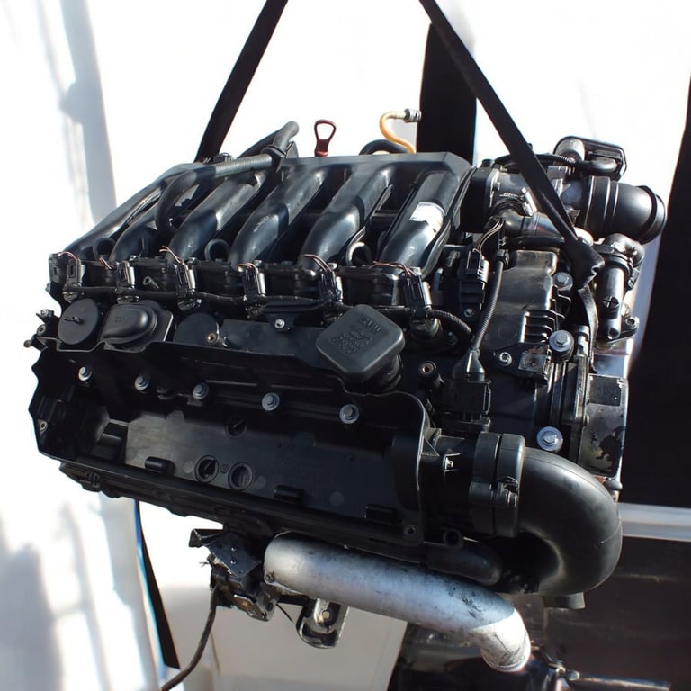 Motor BMW E60 E61 M57T 2.5 177PS 214TKm 2005 Diesel Engine Komplett