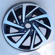 Load image into Gallery viewer, 1x Alufelge 16 Zoll 6.5" 5x112 46ET Glanz Schwarz 5G0601025 Ds Golf Vii FEL4505825074pp