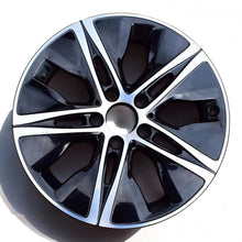 Load image into Gallery viewer, 1x Alufelge 17 Zoll 7.0&quot; 5x112 48ET Glanz Schwarz Mercedes-Benz W205 A205