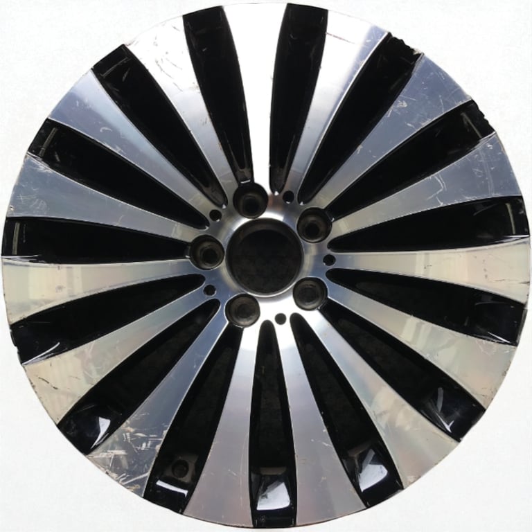 1x Alufelge 18 Zoll 8.0" 5x112 A2134011500 Mercedes-Benz Rim Wheel