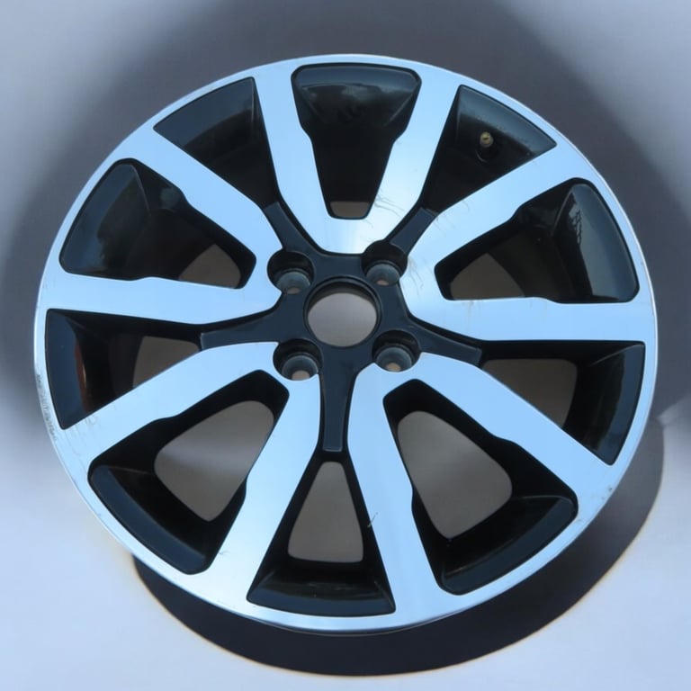 1x Alufelge 16 Zoll 7.0" 4x100 37ET Glanz 403008869 Renault Clio III Captur