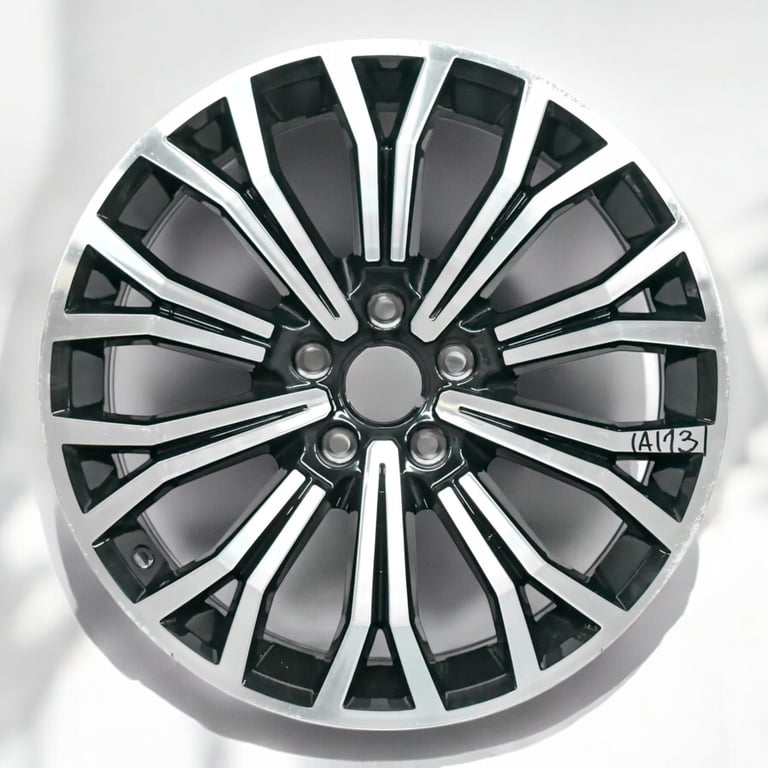 1x Alufelge 18 Zoll 8.0" 5x112 39ET Glanz Silber 3ED601025B VW Passat B8 FEL7109281773sy