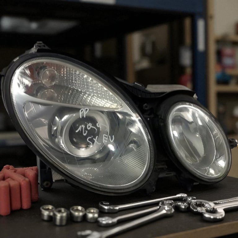 Frontscheinwerfer Mercedes-Benz W211 Xenon Rechts Scheinwerfer Headlight SCH8352667284ew