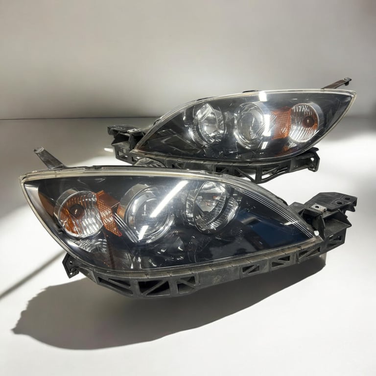 Frontscheinwerfer Mazda III Ein Stück (Rechts oder Links) Scheinwerfer Headlight