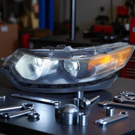 Frontscheinwerfer Honda Accord VIII P7531 Xenon Links Scheinwerfer Headlight