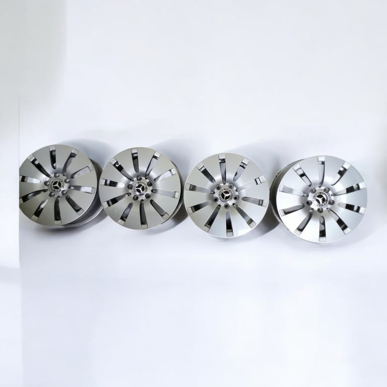 4x Alufelge 16 Zoll 6.5" 5x112 38ET A2054010100 Mercedes-Benz Rim Wheel FEL2083950935uw