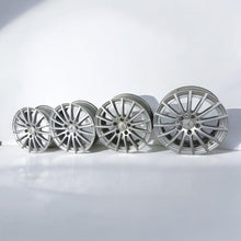 Laden Sie das Bild in den Galerie-Viewer, 4x Alufelge 16 Zoll 6.5" 5x112 38ET Matt Silber A2054012502 Mercedes-Benz FEL8191730515fr