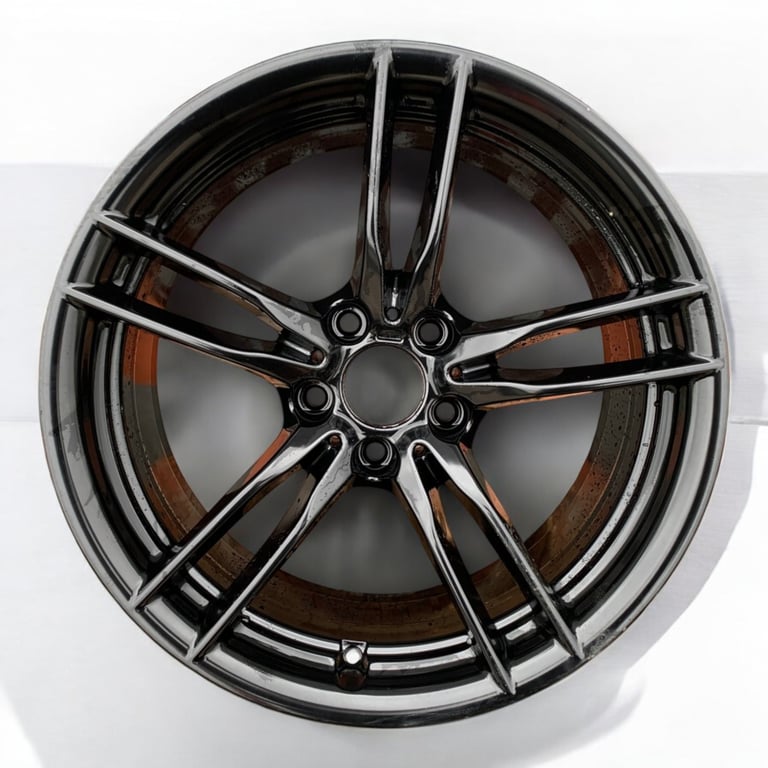 1x Alufelge 19 Zoll 9.0" 5x120 29ET Glanz Schwarz 2284908 BMW 2 F87 F80 F82 FEL6744832820dy