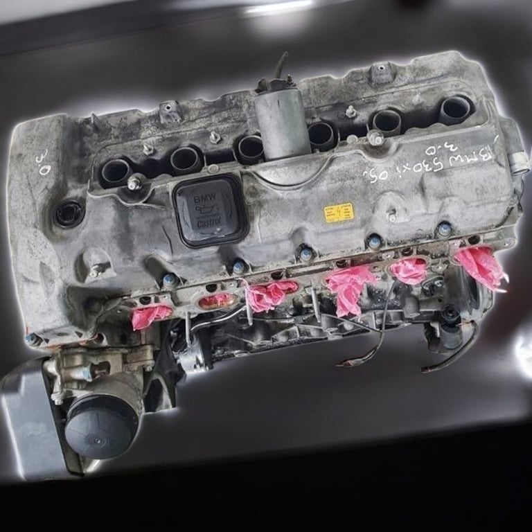 Motor BMW 5 E60 E61 N52B30A 3.0 258PS 190kW 2005 Benzin Engine Unkomplett